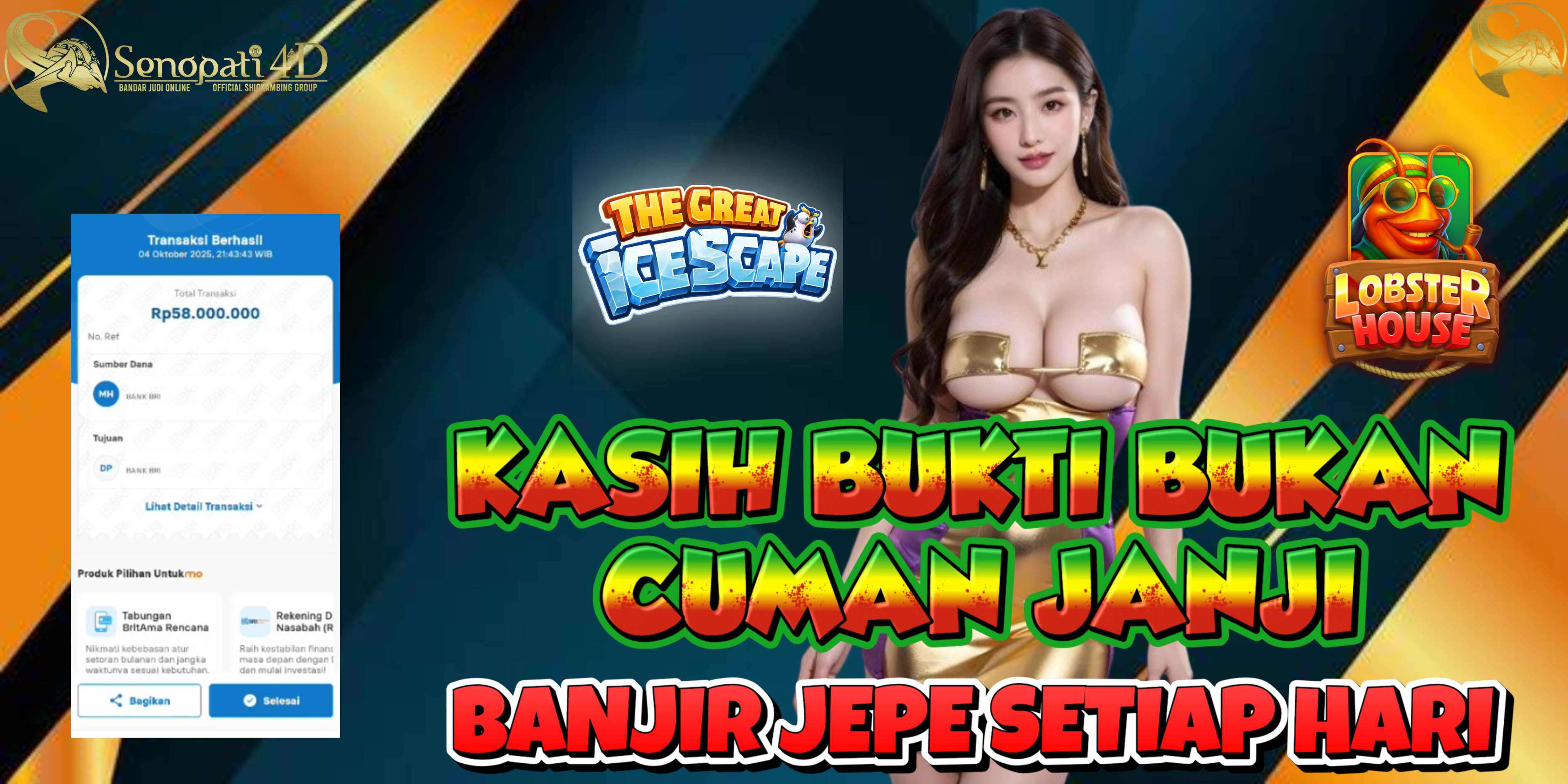 SENOPATI4D: Link Slot Gacor Teruhan Bet 200 Perak Gampang Megawin - Fashion Shopify