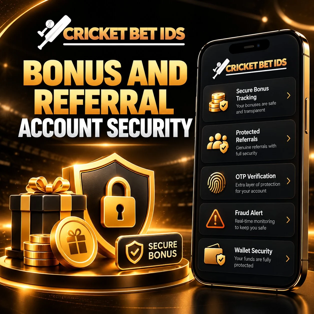 Bonus and Referral Account Security