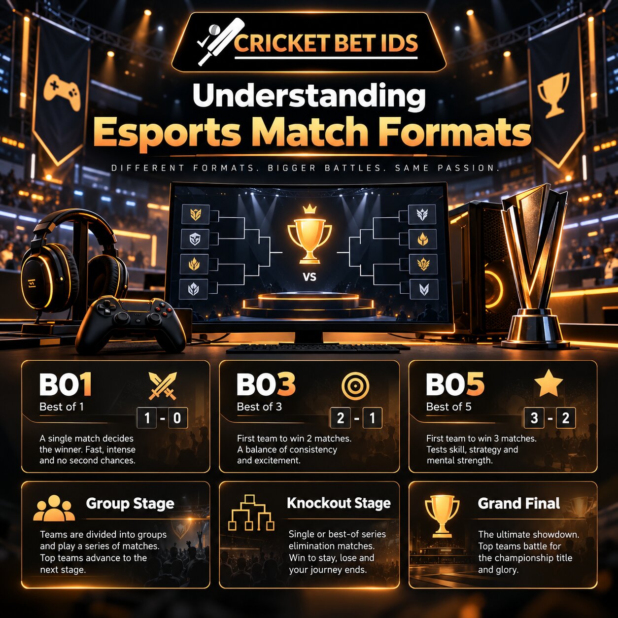 Understanding Esports Match Formats