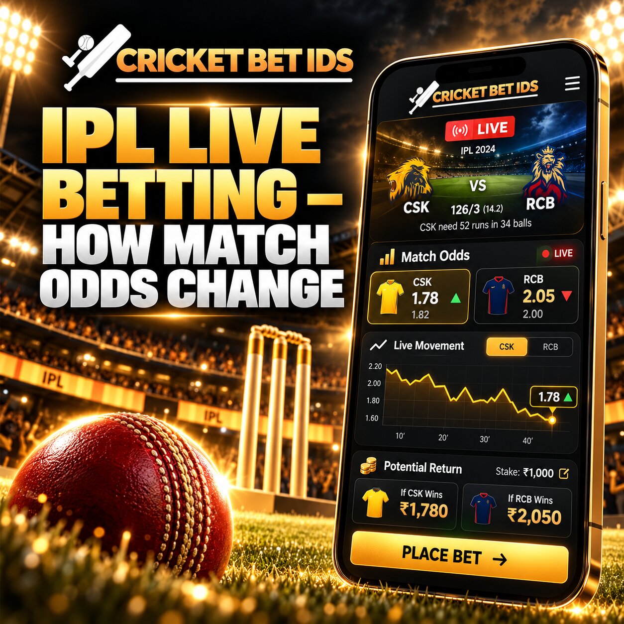 IPL Live Betting – How Match Odds Change