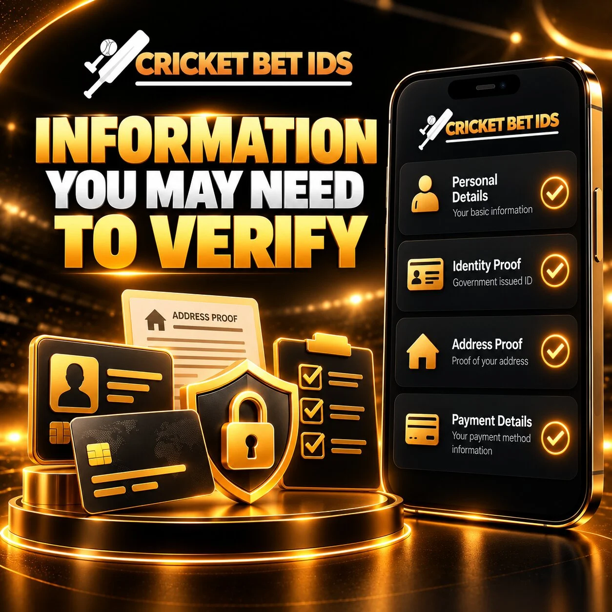 Information You May Need to Verify